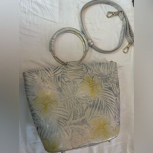 NWOT Brahmin Mod Bowie Lemonade Nostalgia Bag - Summer Hibiscus Purse